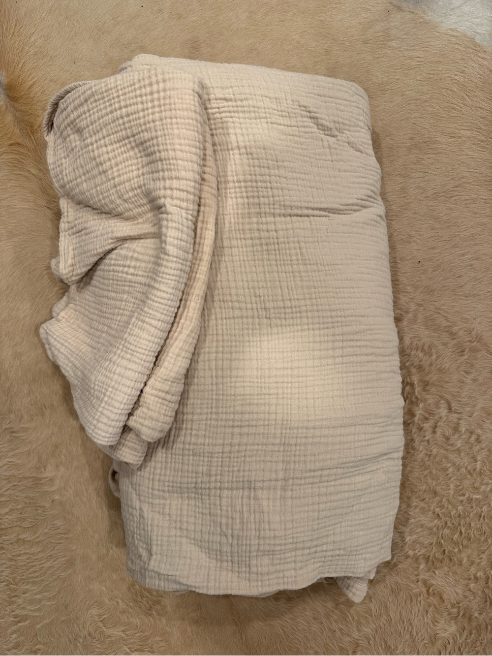 Quince Organic Gauze Cotton Duvet set-Cal King
